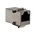 Phoenix Contact VS-08-BU-RJ45/BU Series Single-Port RJ45 Modular Coupler, Cat5e, Shielded