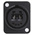 Neutrik, opticalCON, LC, APC, PC Multimode, Single Mode Duplex Fibre Optic Connector, 0.5dB Insertion Loss