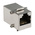 MH Connectors MH3101 Series Single-Port RJ45 Coupler, Cat5e, STP