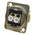 RS PRO, LC Multimode Duplex Fibre Optic Adapter