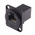 RS PRO 2-Port RJ45 Feedthrough Connector, Cat6, UTP