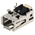 TE Connectivity Surface Mount Mini I/O Connector Female
