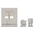 Molex Premise Networks PowerCat Euromod II Series, RJ45/IDC
