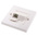 RS PRO Angled Cat6 Face Plate,With STP Shield Type