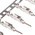 JST XA, XAD Series Male Crimp Terminal, 28AWG Min, 22AWG Max