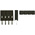 RS PRO Straight Through Hole Mount PCB Socket, 4-Contact, 1-Row, 2.54mm Pitch, Solder Termination