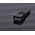 RS PRO Shorting Link Female Straight Black Closed Top, Handle Pull 2 Way 1 Row 2.54mm Pitch