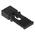 RS PRO Shorting Link Female Straight Black Closed Top, Handle Pull 2 Way 1 Row 2.54mm Pitch