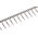 JAE MX19 Series Male Crimp Terminal, 22AWG Min, 20AWG Max