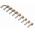 Molex KK 254 Series Female Crimp Terminal, 30AWG Min, 22AWG Max