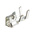 Molex DuraClik Series Female Crimp Terminal, Crimp or Compression Termination, 26AWG Min, 22AWG Max