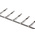 TE Connectivity Commercial MATE-N-LOK Series Male Crimp Terminal, 20AWG Min, 17AWG Max
