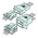JST J300 Series Male Crimp Terminal, 28AWG Min, 24AWG Max