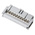 3M 20-Way IDC Connector Socket for Cable Mount, 2-Row