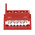 TE Connectivity 6-Way IDC Connector Plug for Cable Mount, 2-Row
