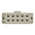 HARTING 10-Way IDC Connector Socket for Cable Mount, 2-Row