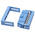 TE Connectivity AMP-LATCH 609 Series 2.54mm Pitch Right Angle Cable Mount IDC Connector, Socket, 16 Way, 2 Row