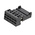 Stelvio Kontek 5-Way IDC Connector Socket for Cable Mount, 1-Row