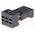 Stelvio Kontek 3-Way IDC Connector Socket for Cable Mount, 1-Row