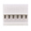 TE Connectivity 6-Way IDC Connector Socket for Cable Mount, 1-Row