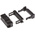 Amphenol ICC 12-Way IDC Connector Socket for Cable Mount, 2-Row