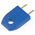 HARWIN Shorting Link Male Straight Blue Closed Top 2 Way 1 Row 5.08mm Pitch