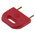 HARWIN Shorting Link Male Straight Red Closed Top 2 Way 1 Row 10.16mm Pitch