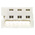 Molex 6-Way IDC Connector Socket for Cable Mount, 2-Row