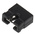 ASSMANN WSW Jumper Female Straight Black Open Top 2 Way 1 Row 2.54mm Pitch