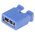 ASSMANN WSW Jumper Female Straight Blue Open Top 2 Way 1 Row 2.54mm Pitch