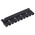 TE Connectivity, AMPMODU Shunt Female Straight Black Open Top 2 Way 1 Row 5.08mm Pitch