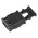 HARWIN Jumper Female Straight Black Closed Top, Handle Pull 2 Way 1 Row 2.54mm Pitch