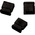 Wurth Elektronik, WR-PHD Jumper Female Straight Black Jumper 1 Way 1 Row 1.27mm Pitch