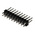 RS PRO Straight Through Hole Pin Header, 20 Contact(s), 2.54mm Pitch, 2 Row(s), Unshrouded