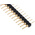 RS PRO Straight Through Hole Pin Header, 32 Contact(s), 2.54mm Pitch, 1 Row(s), Unshrouded