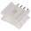 Molex MicroClasp Series Straight Through Hole PCB Header, 4 Contact(s), 2.0mm Pitch, 1 Row(s), Shrouded