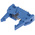 TE Connectivity AMP-LATCH, 2.54mm Pitch, 10 Way, 2 Row, Straight PCB Header, Through Hole
