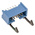 TE Connectivity AMP-LATCH Series Straight Through Hole PCB Header, 10 Contact(s), 2.54mm Pitch, 2 Row(s), Shrouded