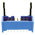 TE Connectivity AMP-LATCH Series Straight Through Hole PCB Header, 14 Contact(s), 2.54mm Pitch, 2 Row(s), Shrouded
