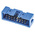 TE Connectivity AMP-LATCH Series Straight Through Hole PCB Header, 16 Contact(s), 2.54mm Pitch, 2 Row(s), Shrouded
