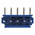 TE Connectivity AMPMODU HE14 Series Right Angle Through Hole PCB Header, 5 Contact(s), 2.54mm Pitch, 1 Row(s), Shrouded