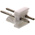 TE Connectivity MTA-100 Series Straight Through Hole Pin Header, 2 Contact(s), 2.54mm Pitch, 1 Row(s), Unshrouded