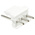 TE Connectivity MTA-100 Series Straight Through Hole Pin Header, 3 Contact(s), 2.54mm Pitch, 1 Row(s), Unshrouded
