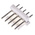 TE Connectivity MTA-100 Series Straight Through Hole Pin Header, 5 Contact(s), 2.54mm Pitch, 1 Row(s), Unshrouded