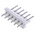 TE Connectivity MTA-100 Series Straight Through Hole Pin Header, 6 Contact(s), 2.54mm Pitch, 1 Row(s), Unshrouded