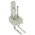 Molex KK 254 Series Right Angle Through Hole Pin Header, 2 Contact(s), 2.54mm Pitch, 1 Row(s), Unshrouded