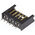 TE Connectivity AMPMODU MOD II Series Straight Through Hole PCB Header, 6 Contact(s), 2.54mm Pitch, 1 Row(s), Shrouded