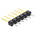Molex C-Grid III Series Straight Through Hole Pin Header, 6 Contact(s), 2.54mm Pitch, 1 Row(s), Unshrouded