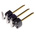 Molex C-Grid III Series Right Angle Through Hole Pin Header, 3 Contact(s), 2.54mm Pitch, 1 Row(s), Unshrouded
