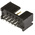 TE Connectivity AMP-LATCH Series, 2.54mm Pitch, 10 Way 2 Row Shrouded Straight PCB Header, Through Hole